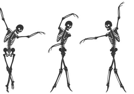 Dancing skeletons - joints and bones